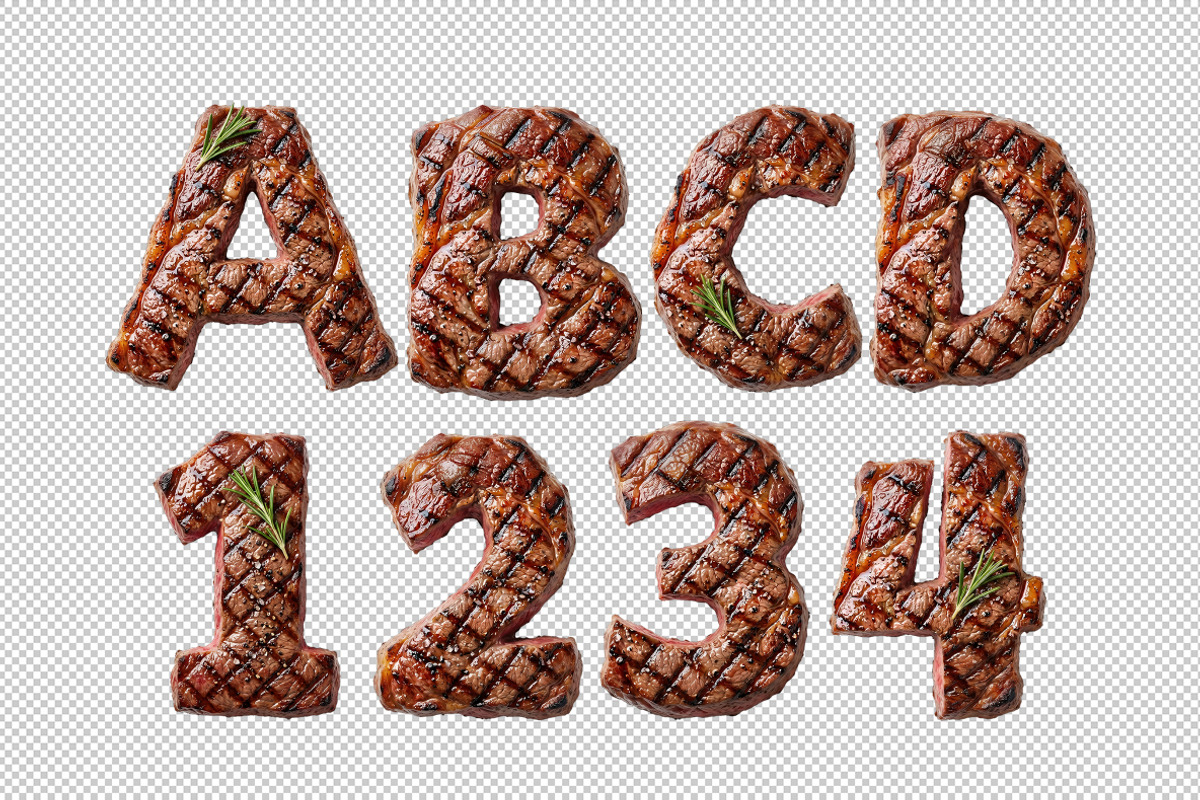 Steakhouse Font, a Sans Serif Font by Handmadefont (Photo 14 of 14)