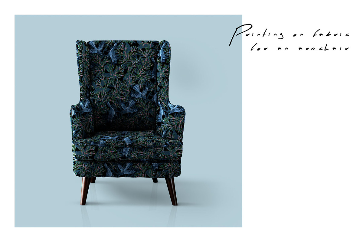Moonlit Woodland — Winter Patterns, an Animal Illustration by Liiafis (Photo 14 of 15)