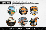 12 Trapshooting Clipart Template, a Sport Illustration by Guavanaboy (Thumbnail 3 of 4)