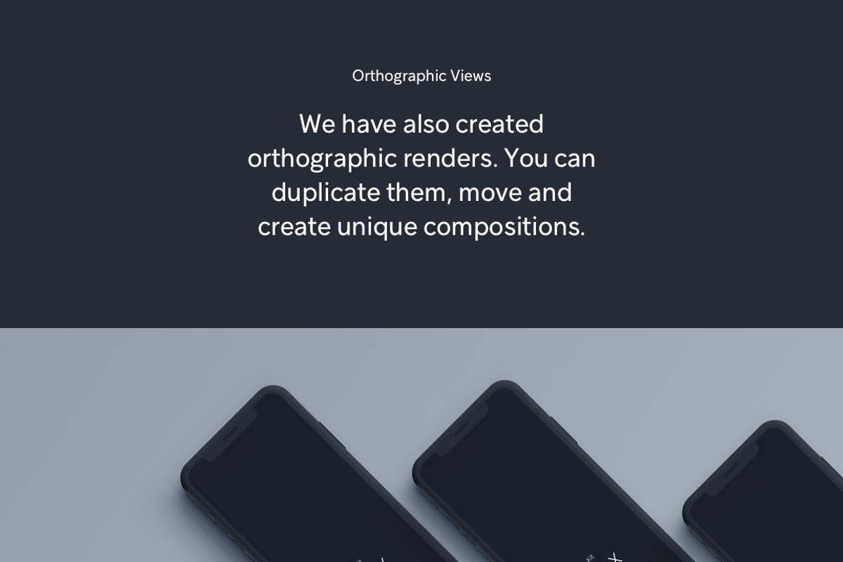 iPhone X Mockups | Presentation Kit, an iPhone Mockup by ls.graphics (Photo 3 of 14)