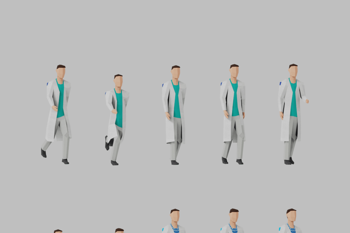 Scientist Men, a Characters & Person 3D Model by Studio Ochi (Photo 4 of 8)