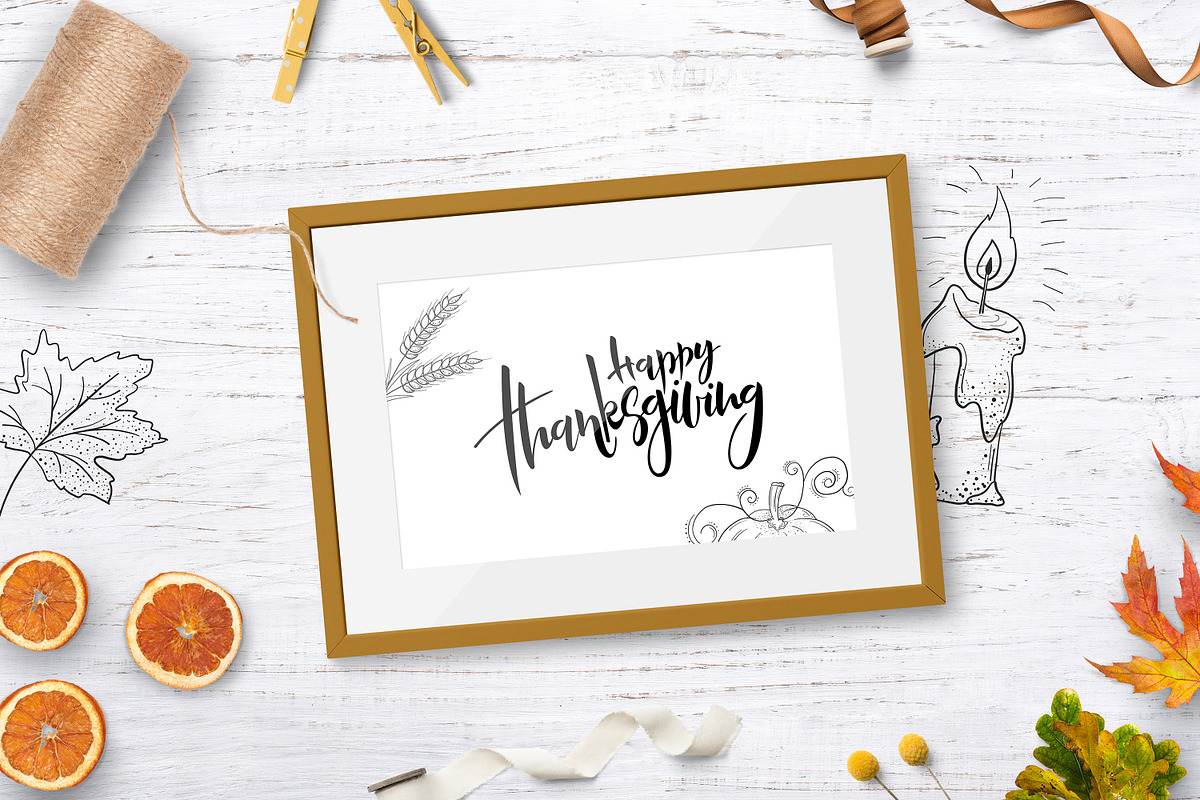 Happy thanksgiving collection, an Object Graphic by catary art (Photo 2 of 5)