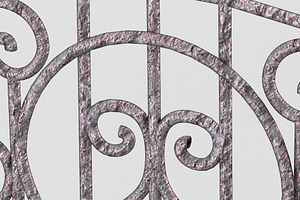 Decorative Wrought Iron Lattice