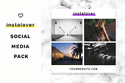 Instalover Instagram SocialMediaPack, a Social Media Template by RedRiver Studio (Thumbnail 5 of 8)