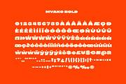 Myako - Bold Inktrap Font, a Sans Serif Font by limitype (Thumbnail 11 of 12)