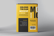 Oblong Tin Can Mockup Sets, a Cups & Container Mockup by Artnivora.Std (Thumbnail 3 of 4)