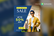 Fashion Facebook & Website Banners, a Social Media Template by Smashing_Studio (Thumbnail 2 of 3)