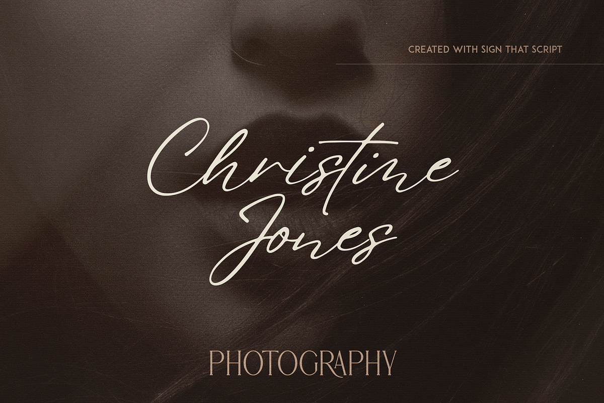 Sign That - Signature font, a Script Font by VP Fonts (Photo 5 of 20)