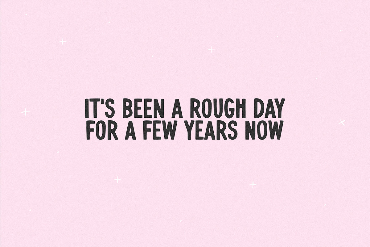 Tired Girls Club | Cute Sans Font, a Sans Serif Font by KA Designs (Photo 4 of 9)