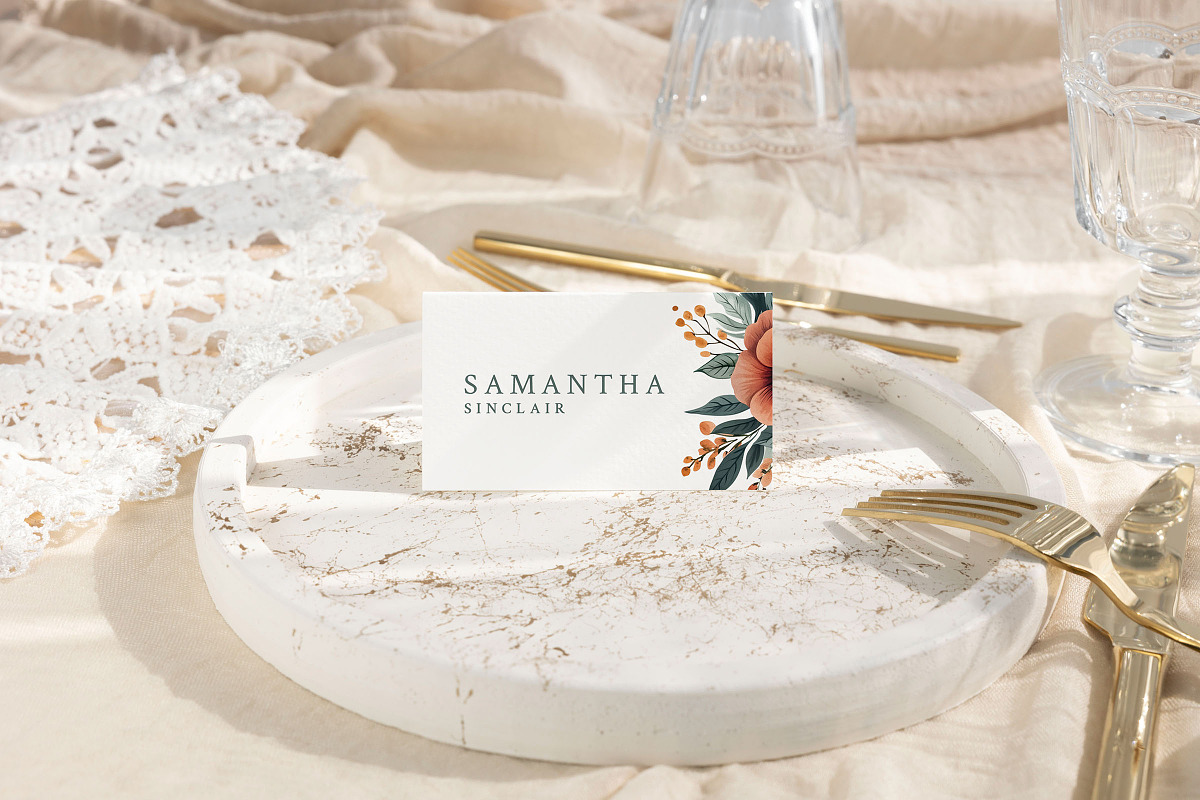 Coral - Wedding Invitation Suite, an Invitation Template by CinderHeart Designs (Photo 3 of 8)