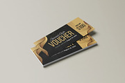 Gift Voucher Mockup, an Advertising Mockup by Se٧enStudio (Thumbnail 2 of 5)