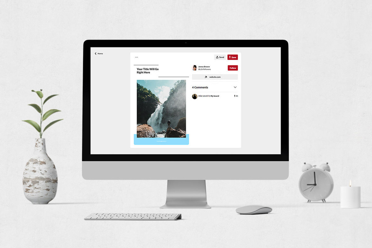 Travel Pinterest Posts, a Social Media Template by Social Corner Graphics (Photo 4 of 8)