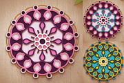 3D Orchid Flower Mandala - SVG Cut F, an Object Graphic by Arshad Ali (Thumbnail 5 of 8)