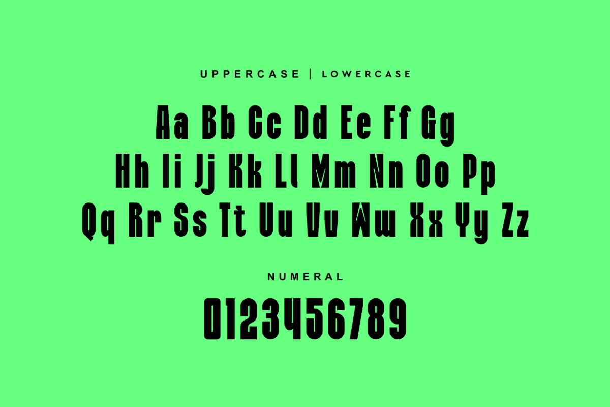 Neue Gustland Modern Condensed Font, a Sans Serif Font by QR Design Studio (Photo 7 of 13)