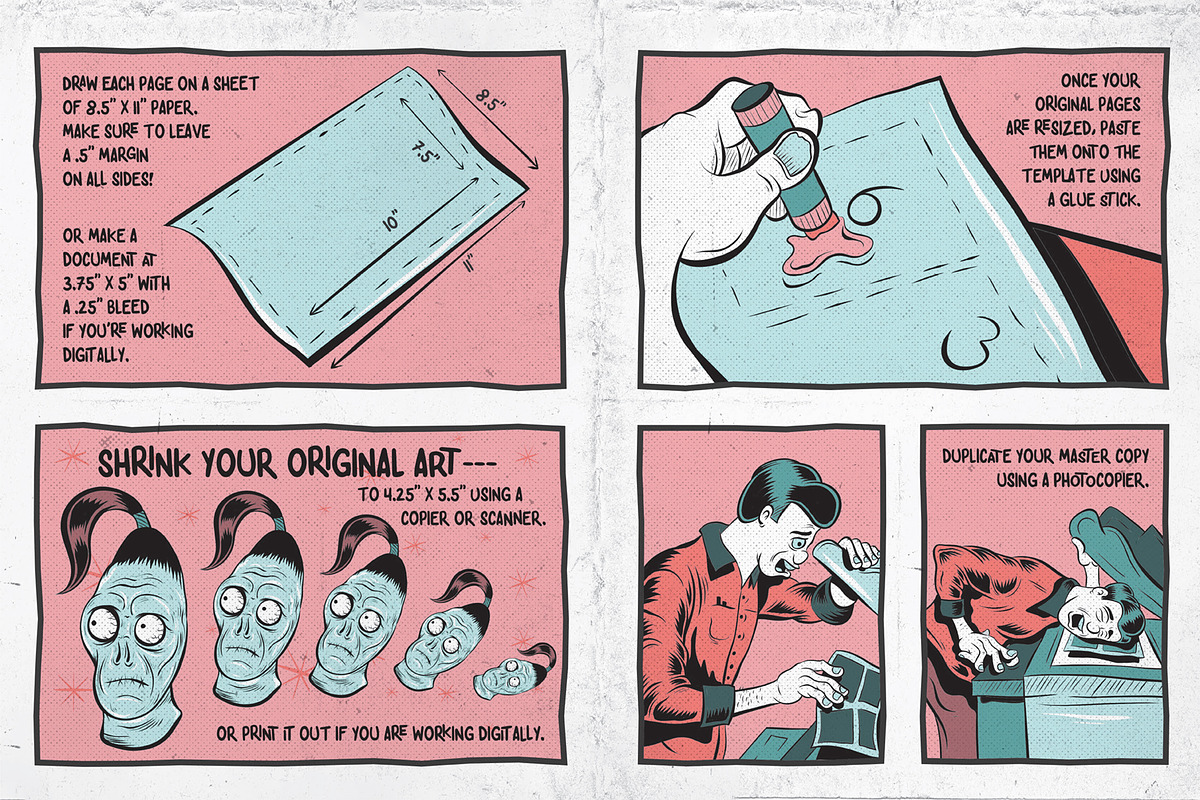 Mini-Comic & Zine Making Toolkit preview 2