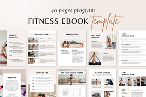 Fitness Ebook Template