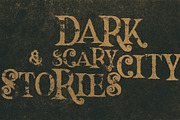 Hallowen Typeface, a Font by Cruzine (Thumbnail 6 of 6)