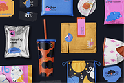 Clouds and weather vector set, an Object Illustration by My.Ordinarty (Thumbnail 2 of 9)