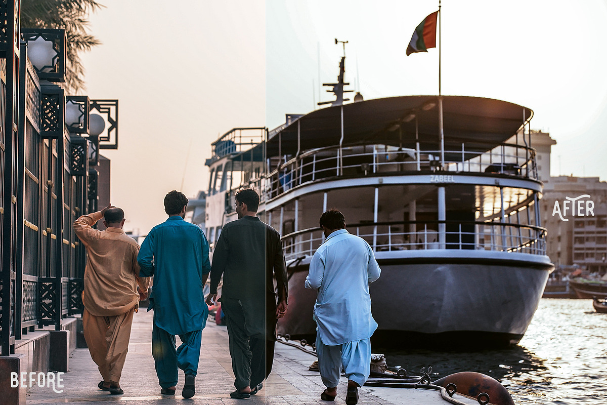 Oneday : Journey 2 Lightroom presets preview 2
