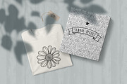 12 Monochrome floral pattern, a Pattern Graphic by ananastya (Thumbnail 5 of 8)