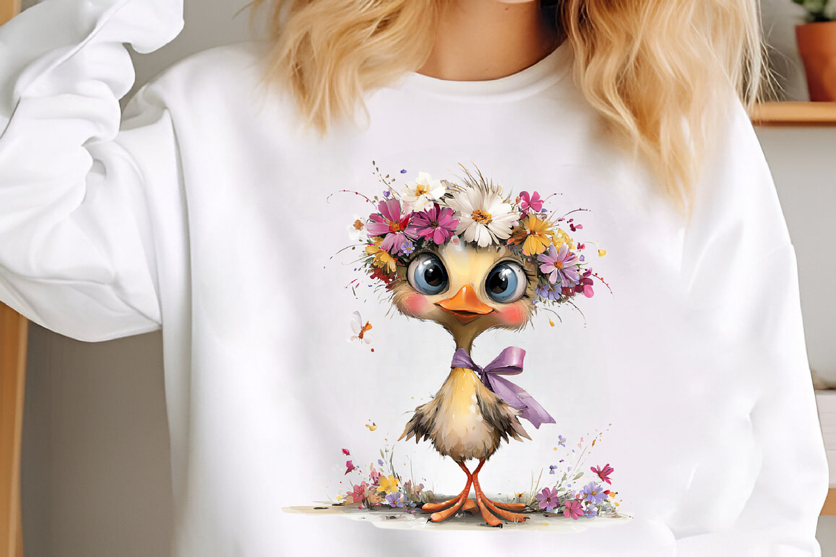 Quirky Spring Birds Clipart, an Illustration by designcity5 (Photo 3 of 5)