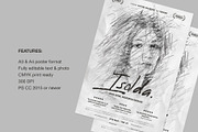 SCRIBBLE Movie Poster Template, a Flyer Template by Bornx Design (Thumbnail 2 of 7)