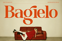 Bagielo Modern Retro Display Font