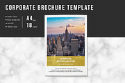 Corporate Brochure, a Brochure Template by Template Shop (Thumbnail 1 of 11)