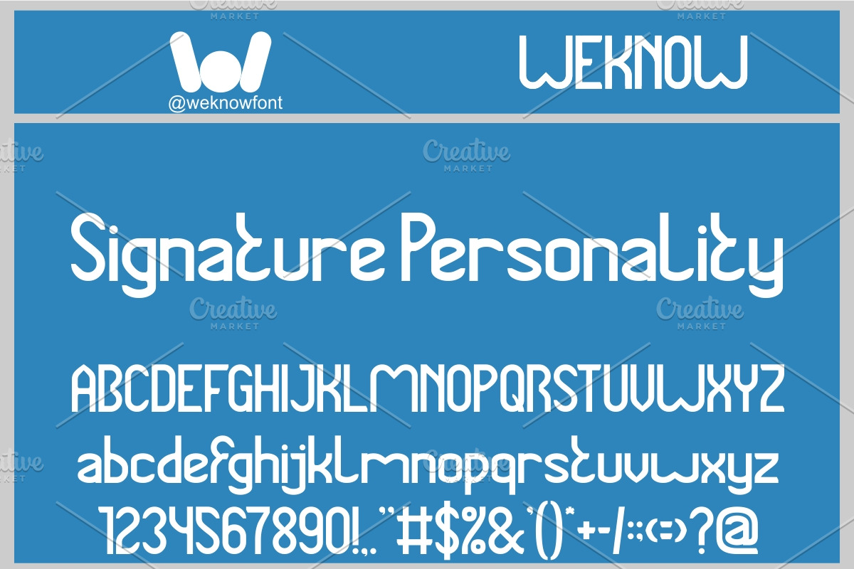 Righteousness font, a Sans Serif Font by weknow (Photo 4 of 11)