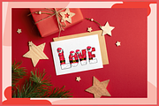 Santa cute-PNG fonts, a Symbol Font by It me digital art (Thumbnail 6 of 7)