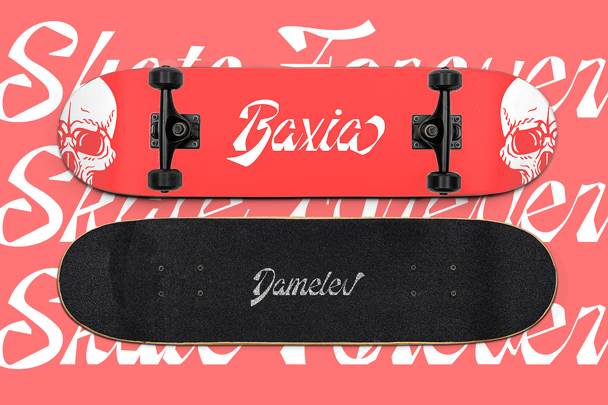 Beanuci, a Script Font by Damelev (Photo 5 of 13)