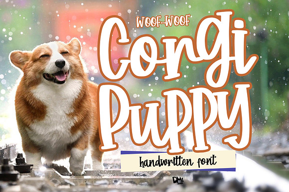 Corgi Puppy - Handwritten Font preview 8