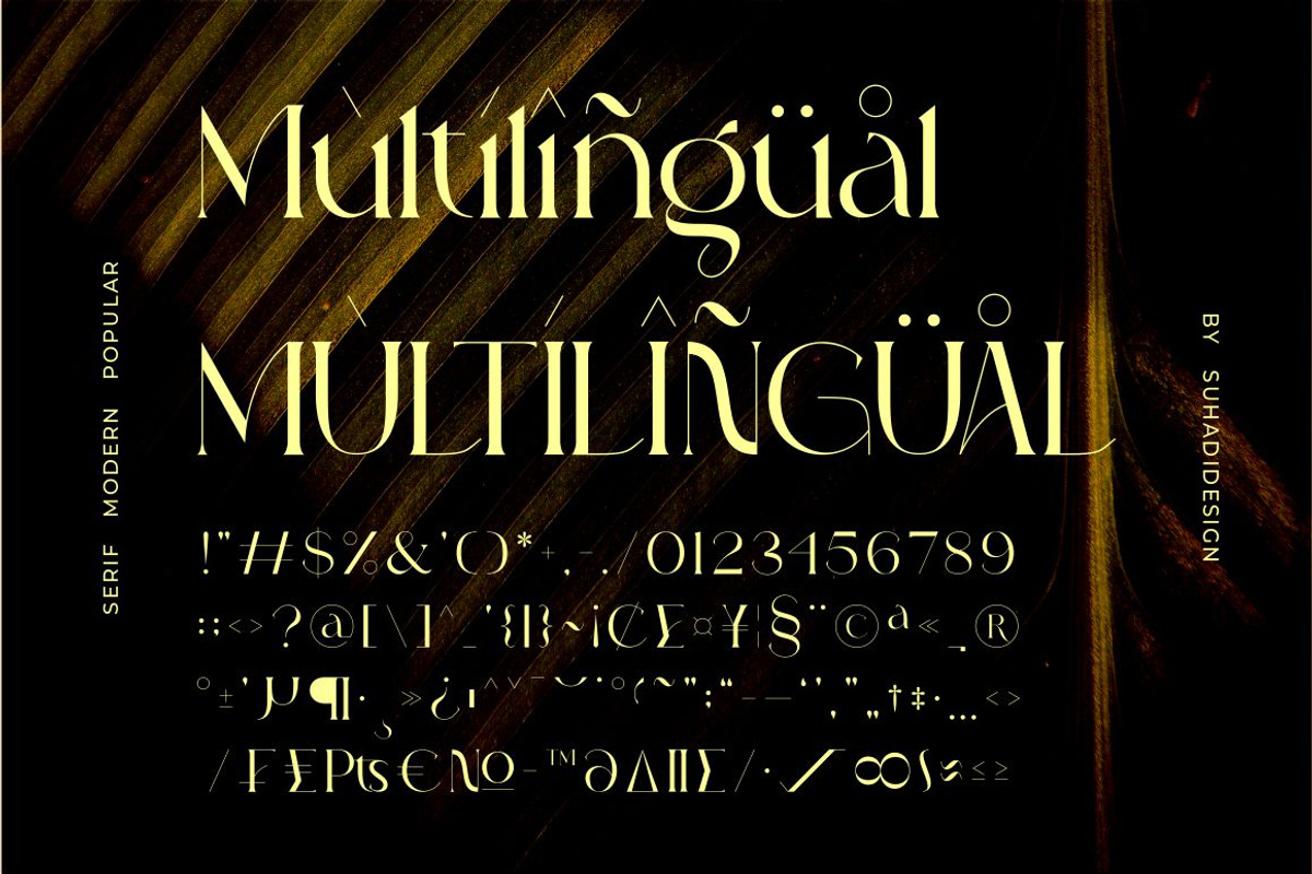 Abigail - Popular Classy Modern Seri, a Serif Font by suhadidesign (Photo 11 of 14)