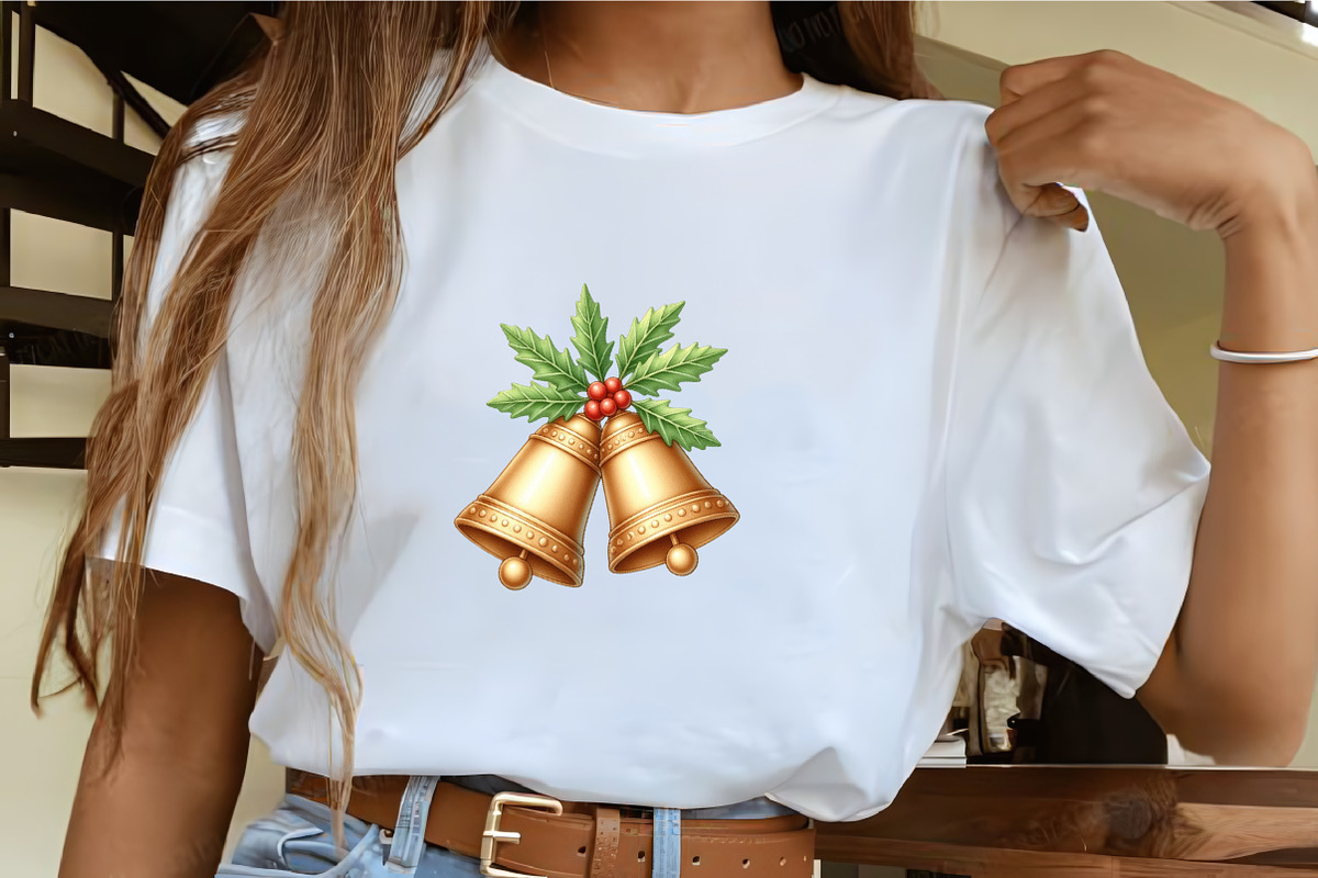 Holiday Bells and Holly Clipart, an Illustration by CrexoraLab (Photo 4 of 5)
