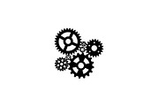 Gear & Cogwheel Silhouette Vector Bu, an Illustration by jahid234 (Thumbnail 26 of 51)