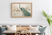 Oil Painting Print Male Peacock, an Animal Illustration by NSTUDIO (Thumbnail 5 of 9)
