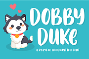 Dobby Duke Font, a Handwritten Font by Fatmawati (Thumbnail 1 of 12)