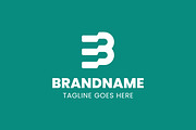 Letters EB Flag Logo, a Branding & Logo Template by Pray Art Design Studio (Thumbnail 2 of 2)