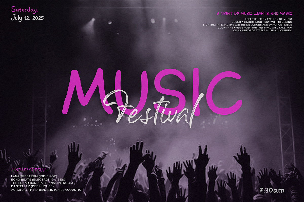 MIDNIGHTO Playful Handwritten Font, a Handwritten Font by MEANDSTUDIO (Photo 3 of 8)