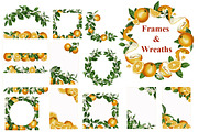 Oranges flowers and fruits clip art, a Food Illustration by Alena Sid (Thumbnail 7 of 14)