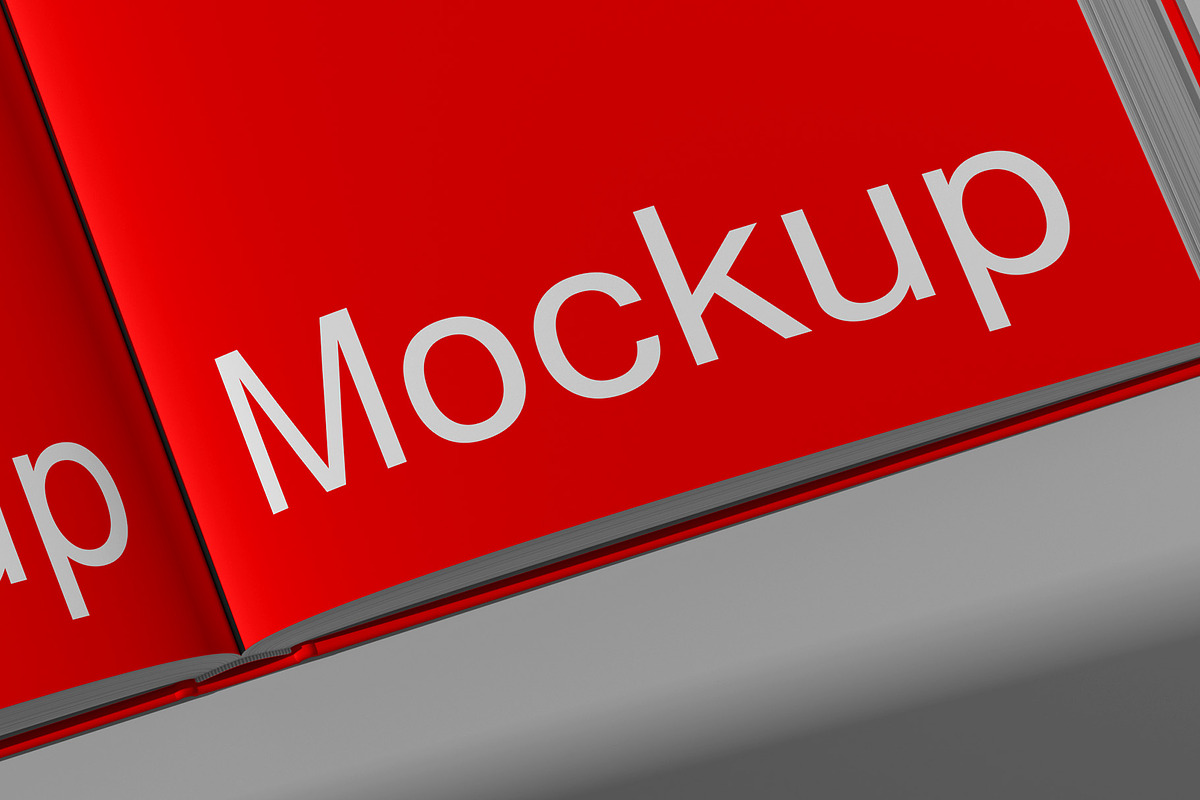 US Letter Book Mockup - 8 Views, a Books & Magazine Mockup by Illusiongraphic (Photo 17 of 23)