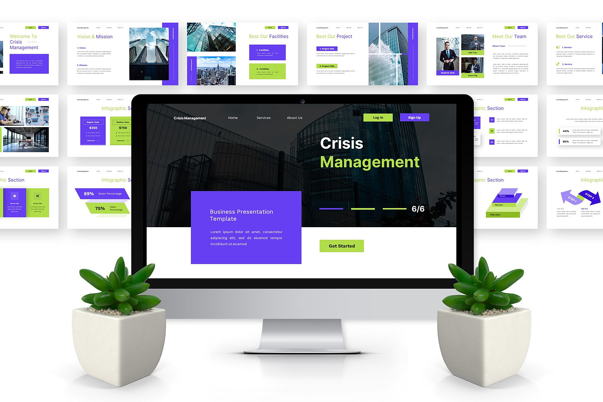 Crisis Management - Business PPT preview 4
