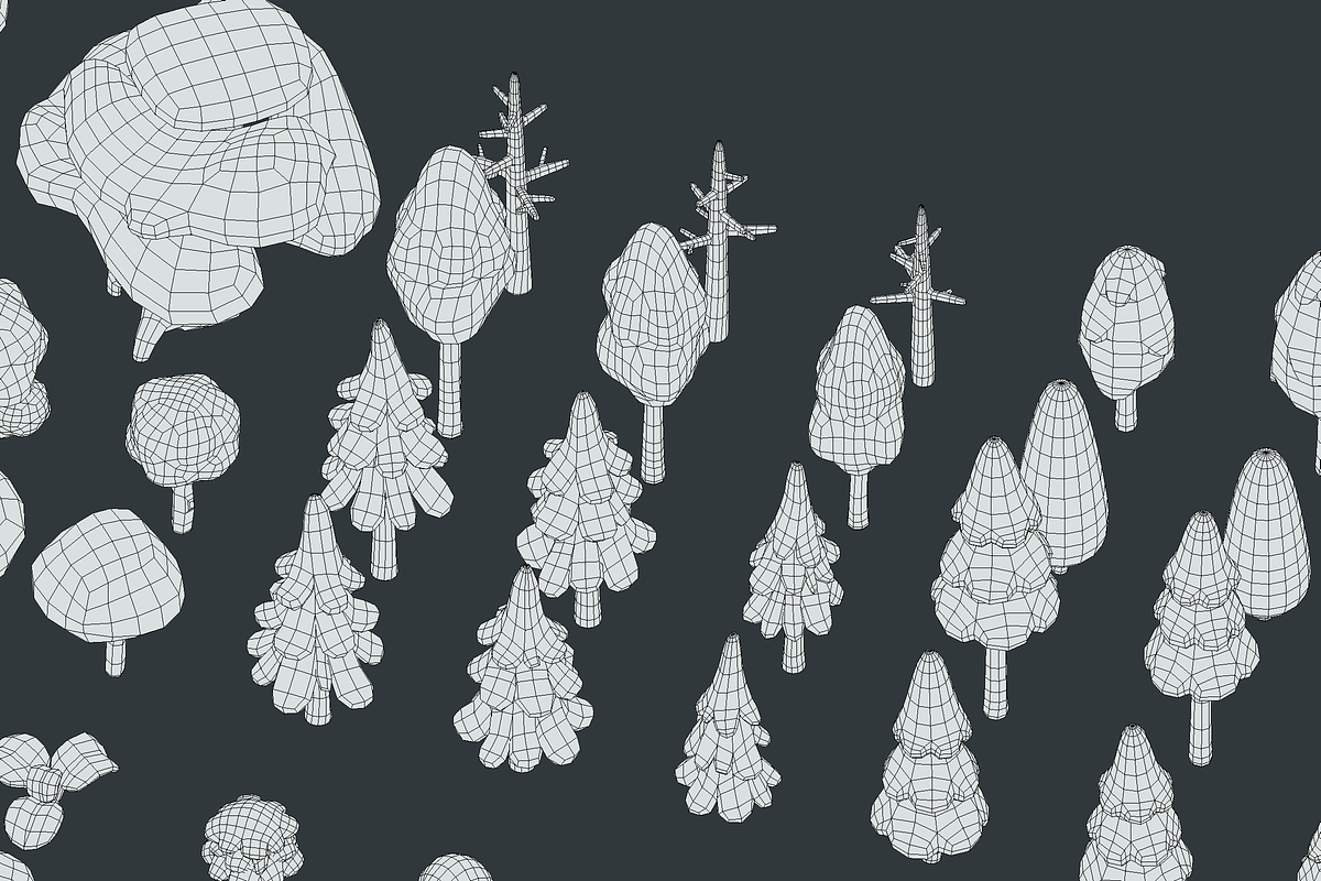 Nature Forest - Animation Asset, an Environmental 3D Model by Polydactyl (Photo 28 of 36)