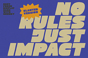Dust Forge Chunky Sans Display Font, a Sans Serif Font by Letterhend Studio (Thumbnail 8 of 9)