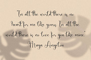 Adriana Juliewis, a Script Font by Integritype Studio (Thumbnail 7 of 14)