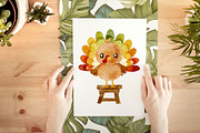 Autumn Thanksgiving clipart, a Decorative Illustration by heyiamalice (Thumbnail 12 of 13)
