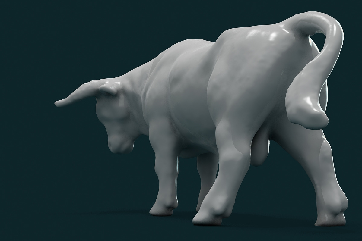 Bull 2, an Animal 3D Model by Giimann (Photo 3 of 8)
