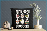 Halloween Ghost Librarian Teacher, a Graphic by Creativeusart (Thumbnail 4 of 4)