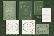 Elven Fairytale Wedding Suite, a Print Template by Garden in frame (Thumbnail 7 of 11)