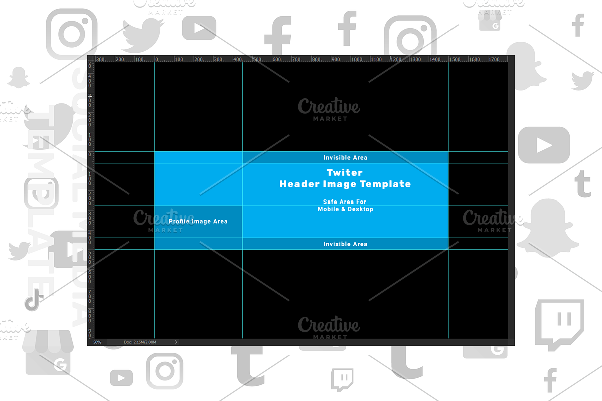 Social Media kit Guide, a Social Media Template by Nazim's Shop (Photo 3 of 10)